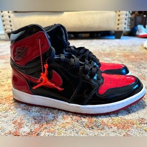 Air Jordan 1 Retro high OG PATENT BRED